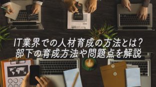 IT業界での人材育成の方法とは？部下の育成方法や問題点を解説