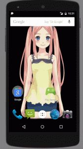 2dなのにまるで３dのようにぬるぬる動くlive2dをandroidstudioでビルドして実機で動かしてみた 自主的 るぅる