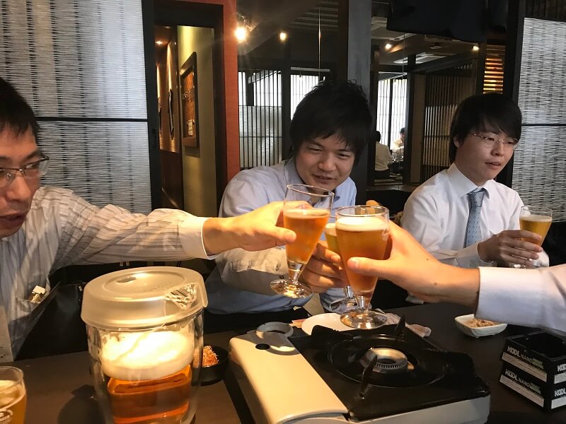 乾杯！