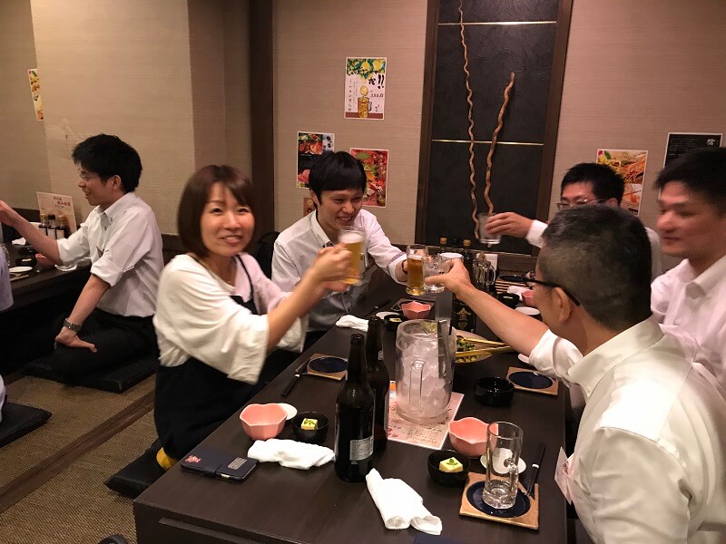 乾杯！