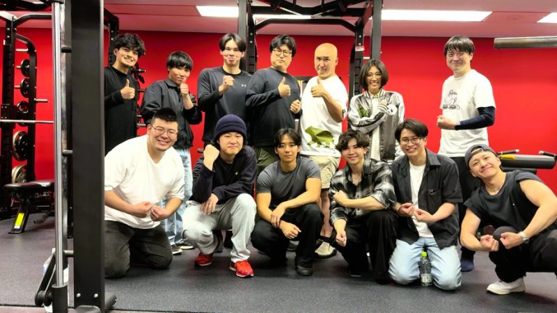 筋トレ部活動レポート！みんなで合同トレーニングを行いました！