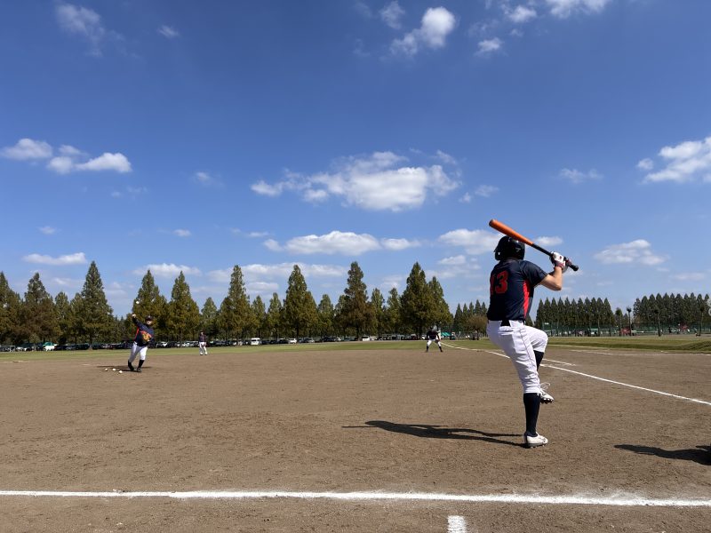【野球部】青空の下、試合に向けた最終調整！